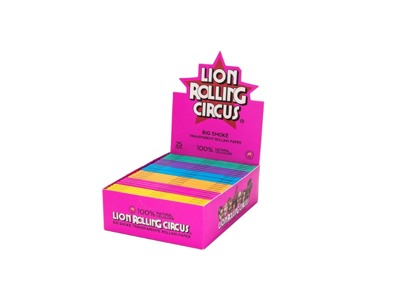 Lion Rolling Circus Caja Celulosa King Size
